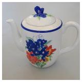 Yalls Texas Store Hand Painted Teapot Yalls Texas Store Hand Painted Teapot