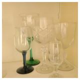 (6) Assorted Stemware (6) Assorted Stemware