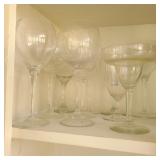 (10) Assorted Stemware (10) Assorted Stemware