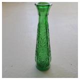 9in Green Glass Vase 9in Green Glass Vase