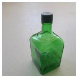 Green Glass Jug Green Glass Jug