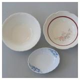 (3) Bowls Including White Jade Porcelin (3) Bowls Including White Jade Porcelin
