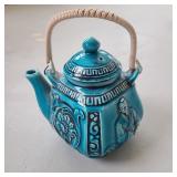 5in Rubens Japaese Teal Teapot 5in Rubens Japaese Teal Teapot