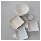 (5) Assorted Stoneware (5) Assorted Stoneware