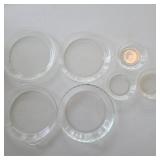 (4) Pyrex Pie Plates & More (4) Pyrex Pie Plates & More