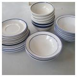 Blue & White Plates & Bowls Blue & White Plates & Bowls