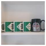 (4) Mugs (4) Mugs