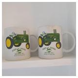 (2) Tractor Mugs (2) Tractor Mugs