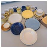 Huge lot of Blue & Yellow Dishes Huge lot of Blue & Yellow Dishes