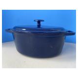 Enameled Oval Cast Iron Pot Enameled Oval Cast Iron Pot