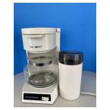 Mr. Coffee Pot and Coffee Grinder Mr. Coffee Pot and Coffee Grinder