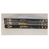 3 Harry Potter DVDS 3 Harry Potter DVDS