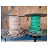 (2) Spools of Cable (2) Spools of Cable