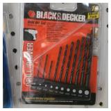 10 Piece Black & Decker Drill Bit Set 10 Piece Black & Decker Drill Bit Set