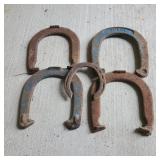 (5) Horse Shoes (5) Horse Shoes