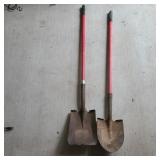 (2) Shovels (2) Shovels