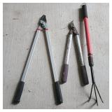 (2) Limb Cutters & Hand Till (2) Limb Cutters & Hand Till