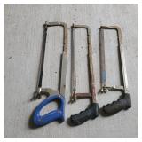 (3) Hacksaws (3) Hacksaws