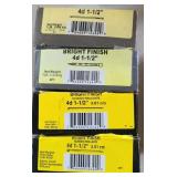 (4) Boxes 1-1/2 Finishing Nails (4) Boxes 1-1/2 Finishing Nails