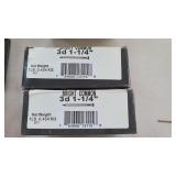 (2) Boxes 1-1/4 Nails (2) Boxes 1-1/4 Nails
