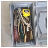 Grey Toolbox with Tools Grey Toolbox with Tools