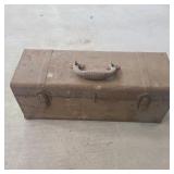 Vintage Metal Toolbox with Contents Vintage Metal Toolbox with Contents