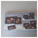 3 Pc Lacquerware Tray Set 3 Pc Lacquerware Tray Set
