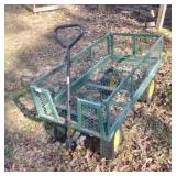 Green Garden Wagon Green Garden Wagon
