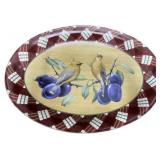 Lenox Winter Greetings Everyday Tartan Oval