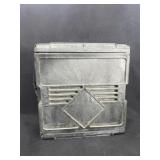 Empty 25mm Cannon Ammunition Ammo Box  MILITARY