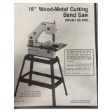 Delta, 16" Wood-Metal Cutting Band Saw
