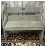 11x32x32in. Wooden Bench