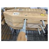 (3) 12" Wood Clamps