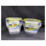 New, Plastic Containers