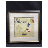 12x12 in. Bridgeport IV Framed Print