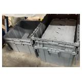 Assorted Size Plastic Totes