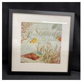 19x19 in. Seaside Framed Print