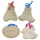 (4) Brown Bag Cookie & Craft Molds