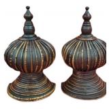 (2) Wall Sconces 13 1/2" Tall