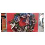 29" Fruit Patriotic Wreath
