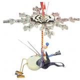 Damaged Department 56 Parachute Snowman Ornament