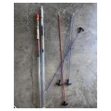 (2) Stainless Steel Rod w/ Patch Holder and (4)