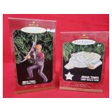 (2) Star Trek Deep Space Nine Ornaments