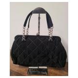Vera Bradley Black Quilted Purse
