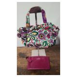 Coach Wallet & Vera Bradley Purse