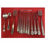 Vintage Stainless Steel Flatware Assorted Brands