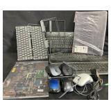 Assorted Keyboards, Mouse & Laptop Components