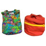 (2) Insulated Lunch Bags