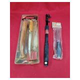 Fish Scaler, Telescoping Pole and Filet Knife