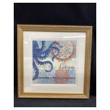 12x12 in. North Shore II (Octopus) Framed Print
